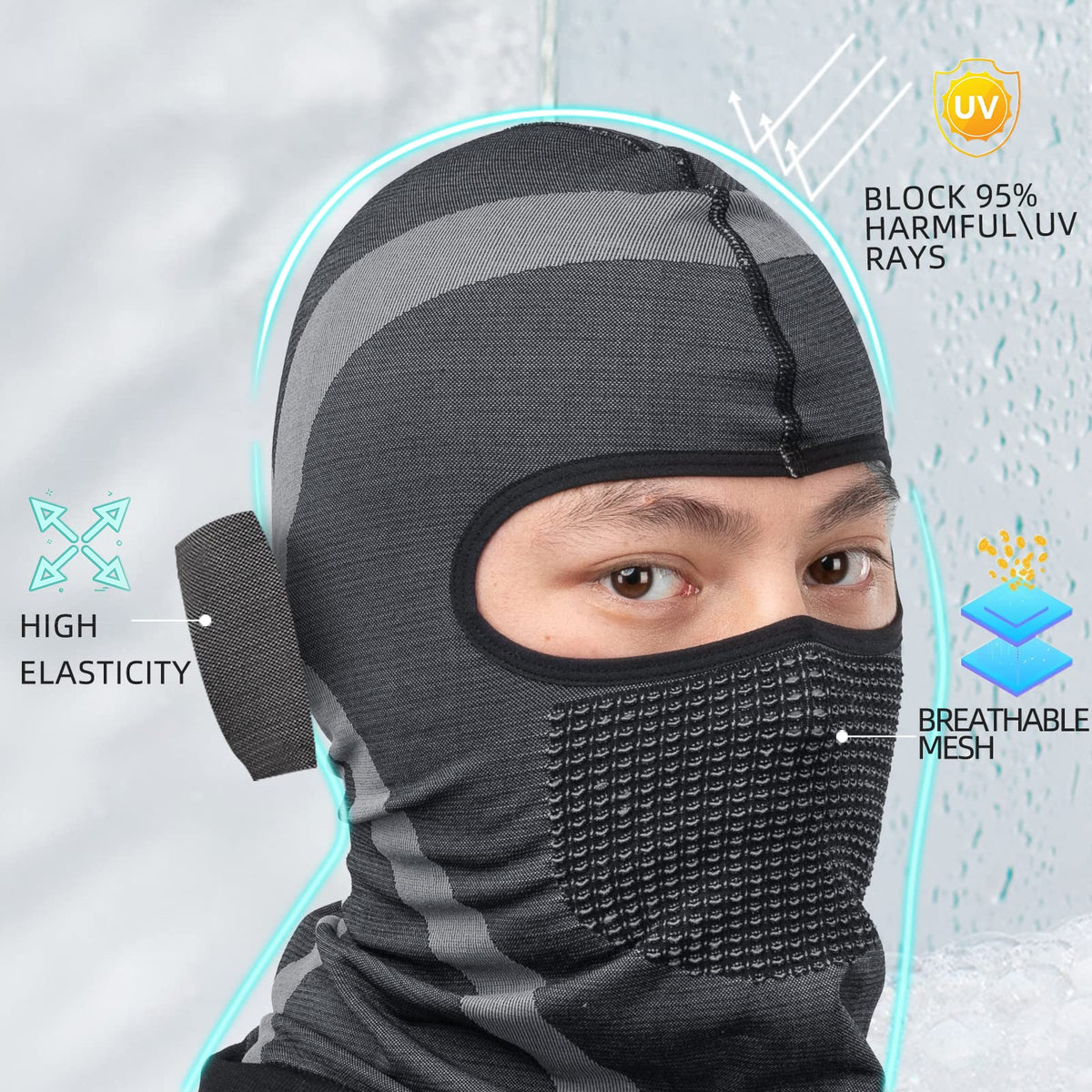 ROCKBROS Talvipäähine Balaclava