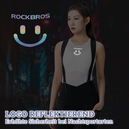 ROCKBROS Naisten urheilutoppi Hengittävä baselayer aluspaita pyöräilyyn