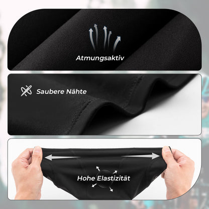 Balaclava-kypäränalusmaski fleece-materiaalista pyöräilyyn ja hiihtoon ROCKBROS