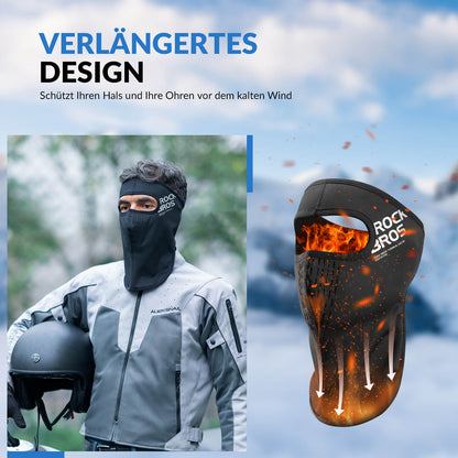 Pipohajoava maksimaaliseen mukavuuteen ja täydelliseen hiussuojaan ROCKBROS