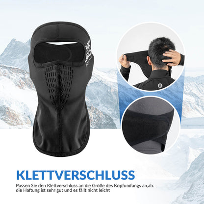 Pipohajoava maksimaaliseen mukavuuteen ja täydelliseen hiussuojaan ROCKBROS