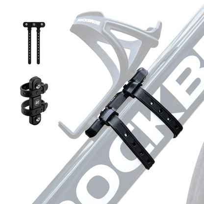 Yleismallinen pulloteline polkupyörille. Ei vaadi poraamista. Pohja muuntamista varten. ROCKBROS