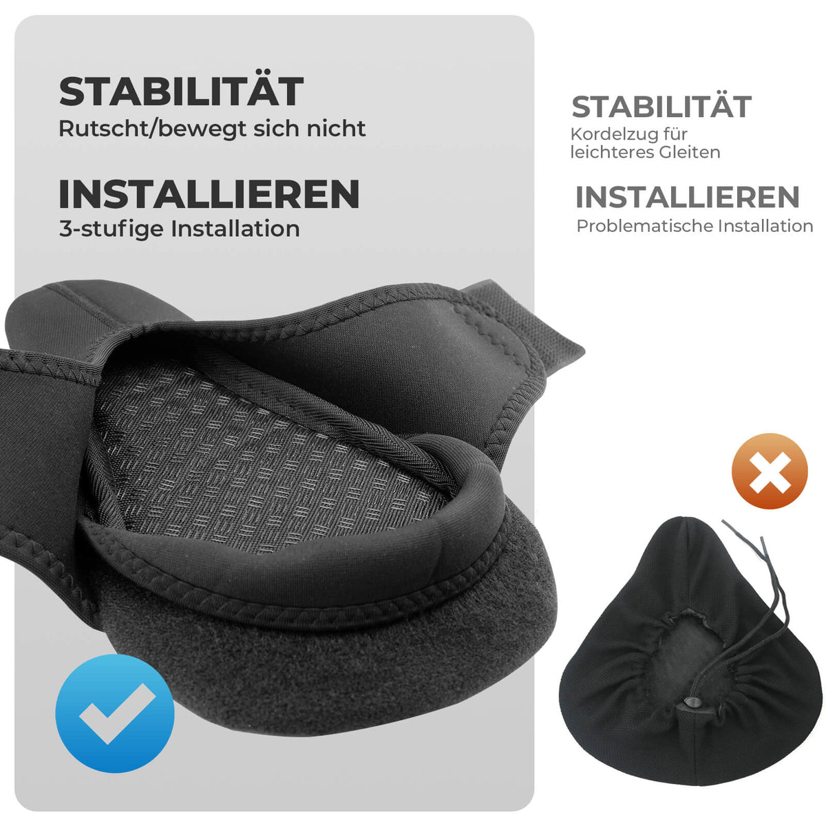 ROCKBROS Polkupyörän täytettävä satulapäällinen päällystetty päällinen