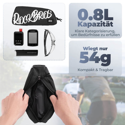 ROCKBROS Yläputken laukku runkolaukku 0,8L - SketchRide Series