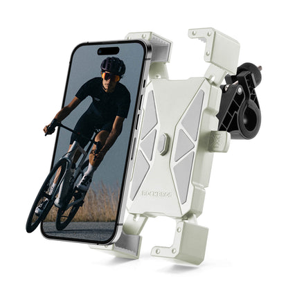 ROCKBROS Pyörän puhelinteline 360° Käännettävä puhelimille 4.5~7.2"