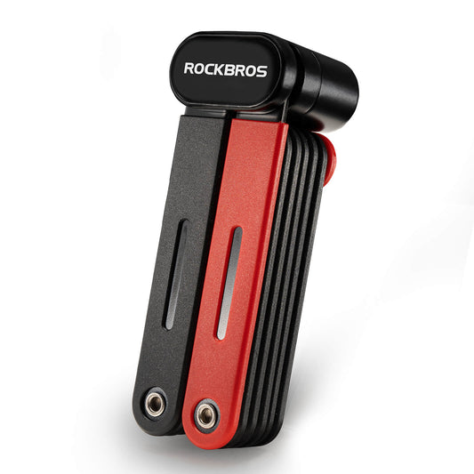 Taittuvan polkupyörän lukko, kestävä varkaudenestolaite kahdella avaimella, ROCKBROS