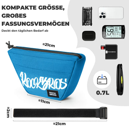 ROCKBROS Ohjainlakki Kevyt Kompakti 0,7L - SketchRide Series
