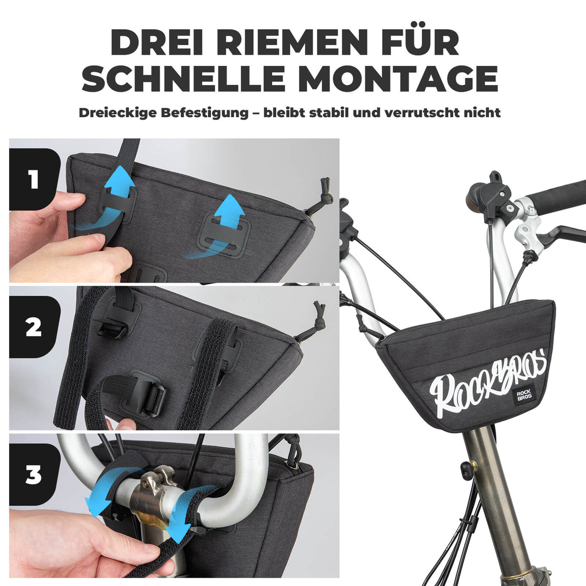 ROCKBROS Ohjainlakki Kevyt Kompakti 0,7L - SketchRide Series