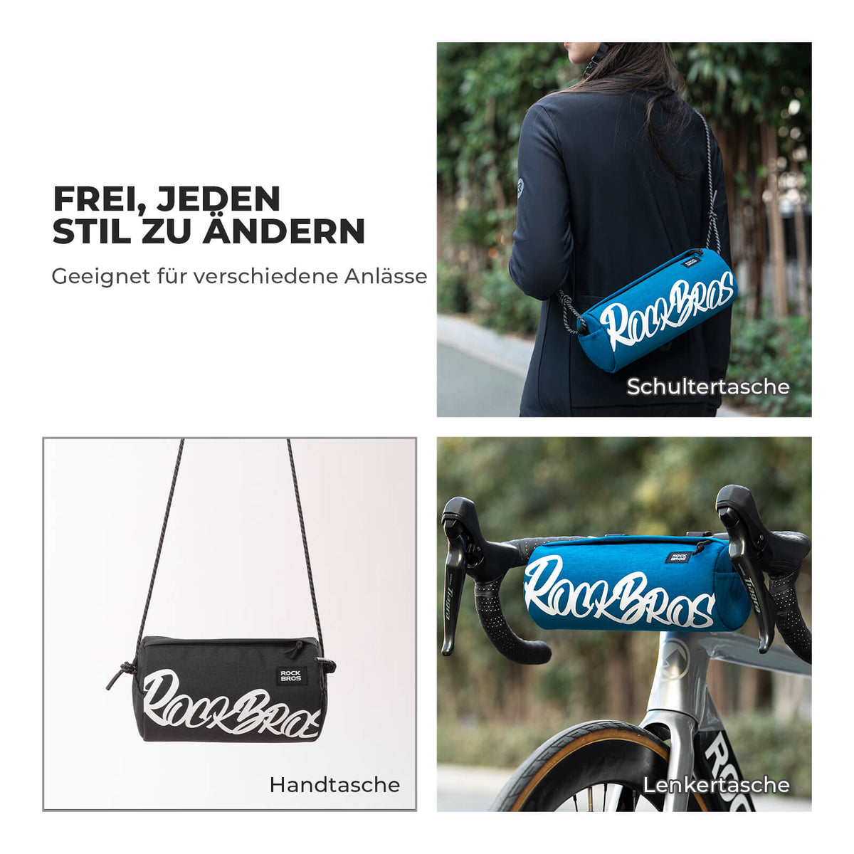 ROCKBROS Pieni Ohjastasku Olkahihalla 2L/3,6L - SketchRide Series