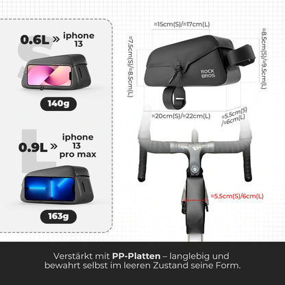 ROCKBROS Magneettinen runkopussi 100 % Vesitiivis
