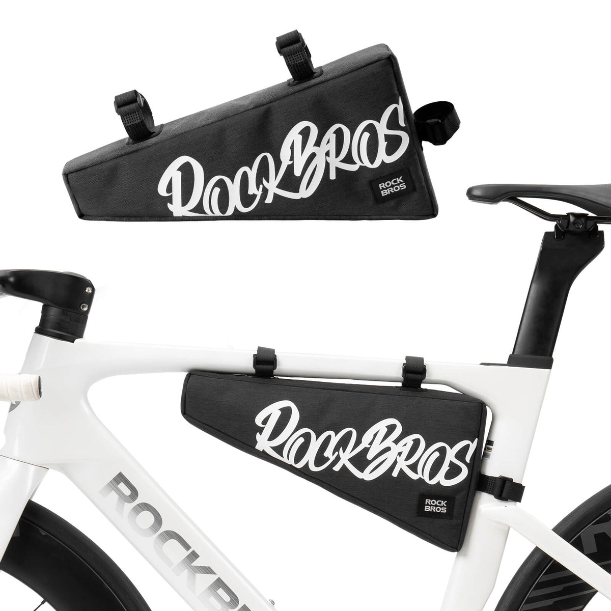 ROCKBROS runkopussi tarranauhakiinnityksellä 1,9L - SketchRide Series