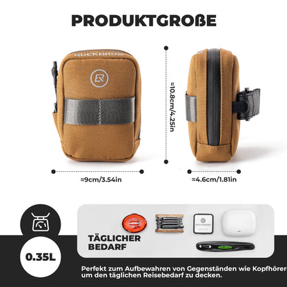 Polkupyörän satulalaukku Kompakti säilytyslaukku Maantiepyörä Maastopyörä ROCKBROS