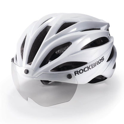 ROCKBROS pyöräkypärä Magneettinen irrotettava MTB-kypärä visiirillä