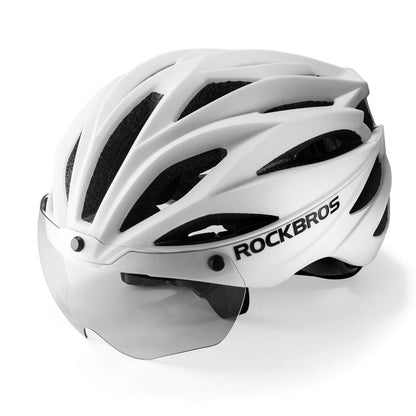 ROCKBROS pyöräkypärä Magneettinen irrotettava MTB-kypärä visiirillä