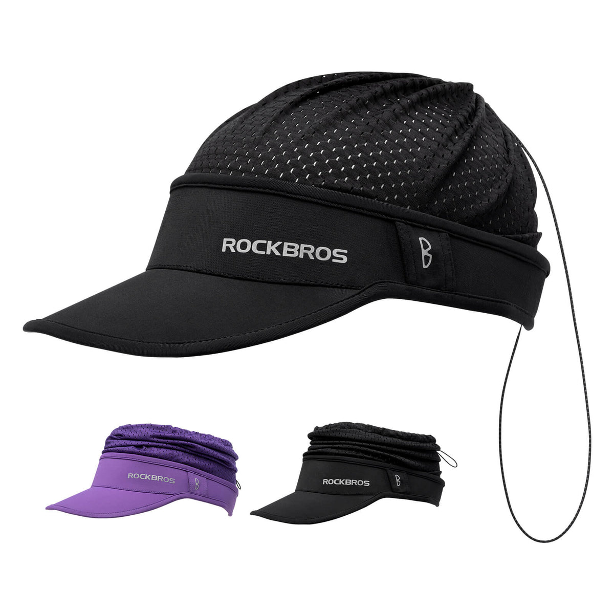 ROCKBROS Hevosenhäntä-lippikäs UV-suoja Kesä Unisex