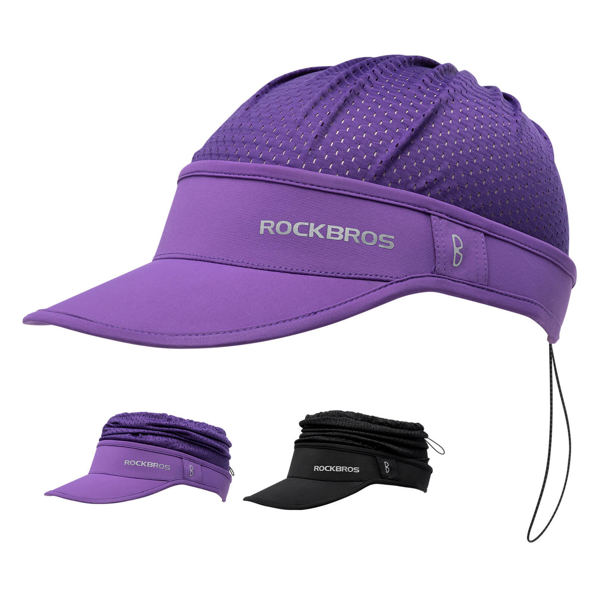 ROCKBROS Hevosenhäntä-lippikäs UV-suoja Kesä Unisex