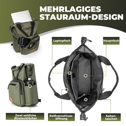 ROCKBROS pyörälaukku ohjaustanko laukku Bromptonille 10L+1.5L