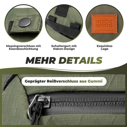 ROCKBROS pyörälaukku ohjaustanko laukku Bromptonille 10L+1.5L