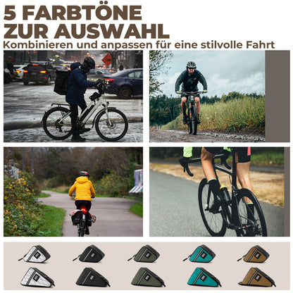 Polkupyörän runkolaukku, kolmionmuotoinen laukku Bromptonille 0.25/0.3L ROCKBROS