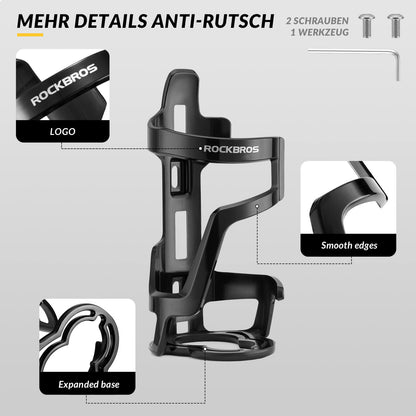 Pullopidike, polkupyörän lisävaruste, kevyt, tukeva, ROCKBROS