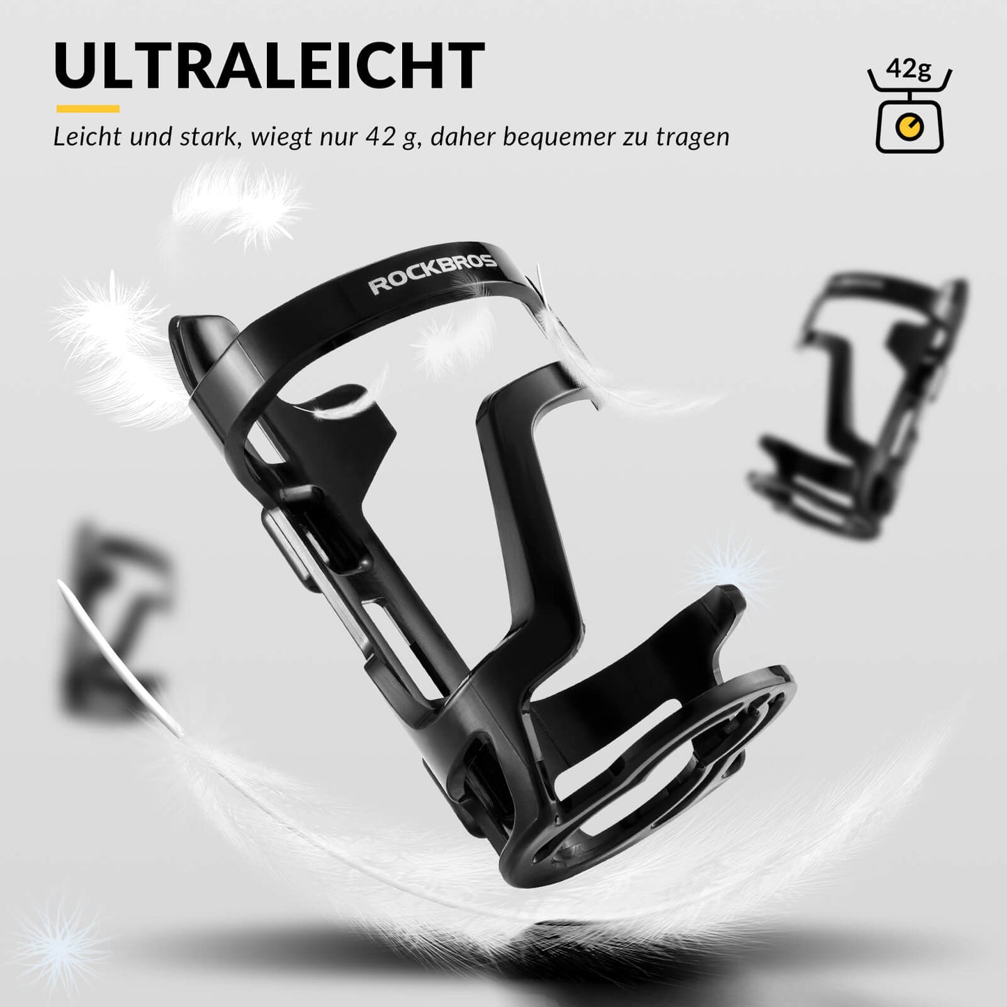 Pullopidike, polkupyörän lisävaruste, kevyt, tukeva, ROCKBROS