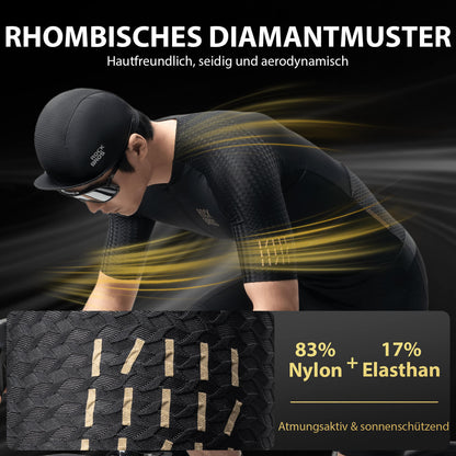 ROCKBROS Miesten lyhythihainen korkean suorituskyvyn pyöräilypaita Jersey maastopyörään & maantiepyörään