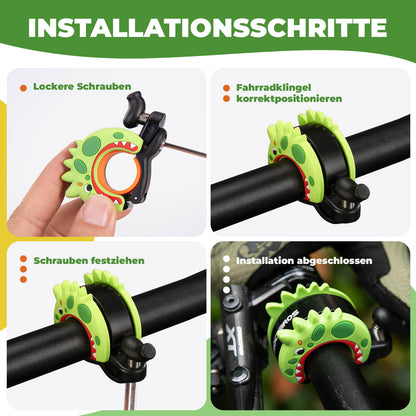 ROCKBROS lasten pyöräkello äänekäs ohjaustankoon 22,2–25,4 mm