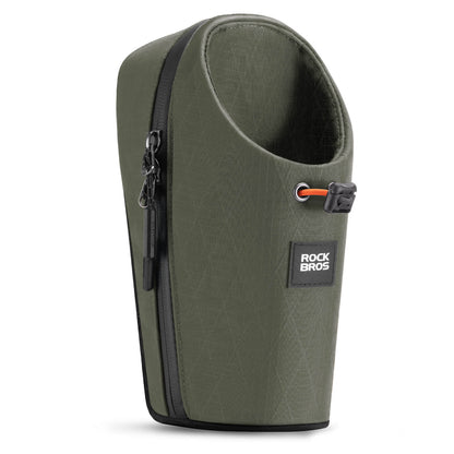ROCKBROS Pyörän ohjaustanko laukku vesipullo laukku 1.5L juomapulloille Ø7 cm