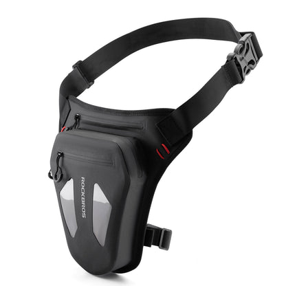 Moottoripyörän jalkalaukku, jalkatasku, lantiolaukku olkahihnoilla, ROCKBROS