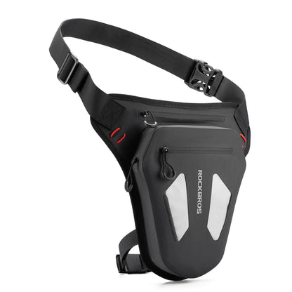 Moottoripyörän jalkalaukku, jalkatasku, lantiolaukku olkahihnoilla, ROCKBROS