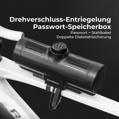 Runkolaatikko Lukittava polkupyörälaatikko Ei koskaan muotoudu/Turvallinen/Vedenkestävä ROCKBROS