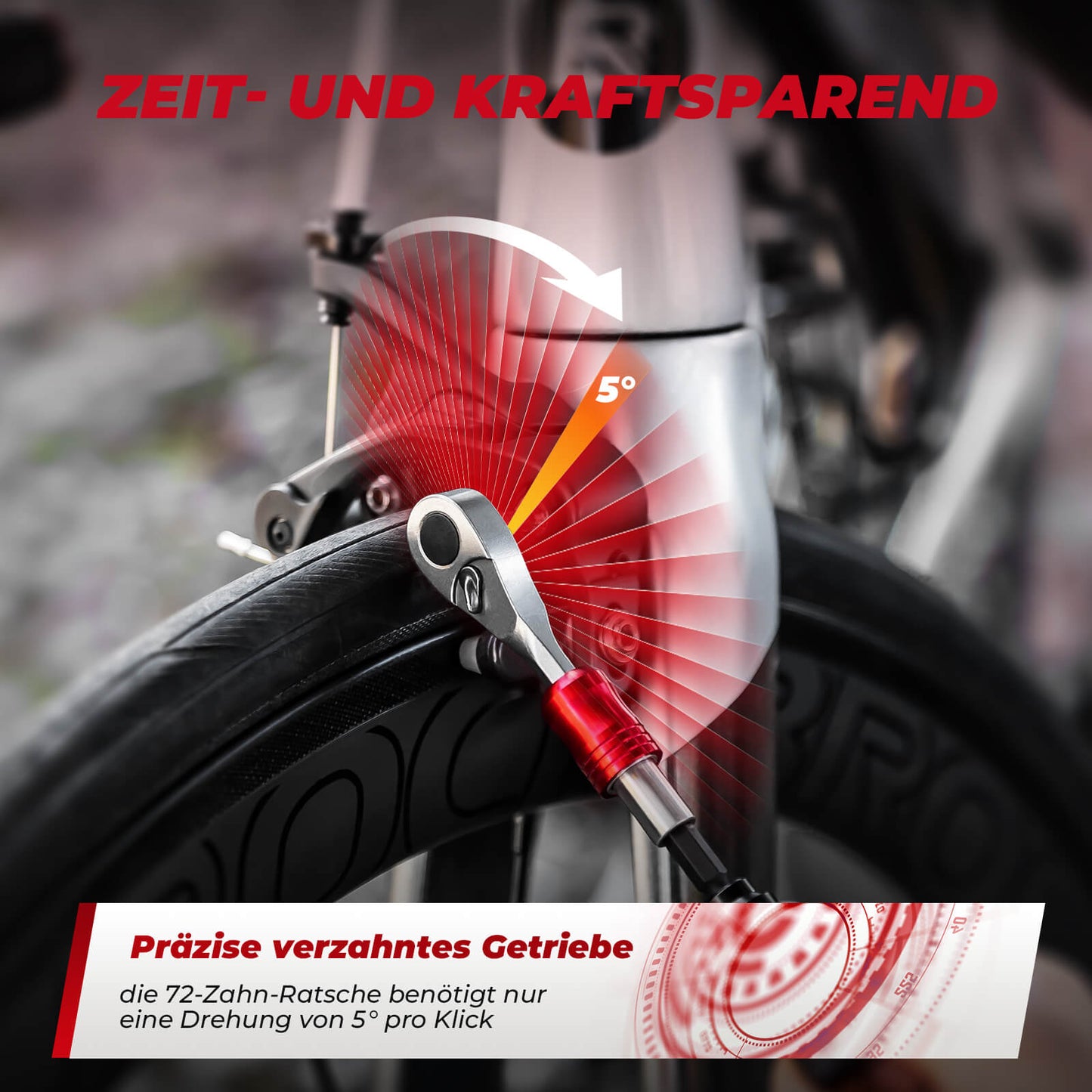 Räikkäavainsarja 1/4 tuumaa Minikorjaustyökalu ROCKBROS