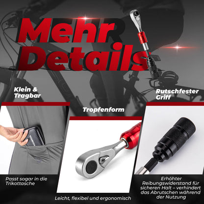 Räikkäavainsarja 1/4 tuumaa Minikorjaustyökalu ROCKBROS