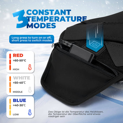 Rockbrosin lämmitettävä satulanpäällinen pikakiinnikkeillä maastopyörään, maantiepyörään ja sähköpyörään