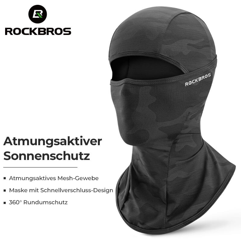 ROCKBROS Kesä-balaclava Viilentävä myyrähuppu UV-suoja
