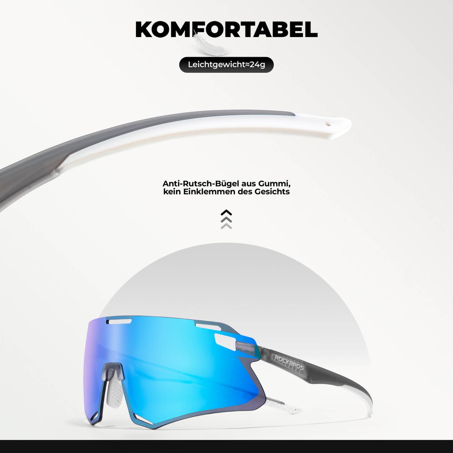 Aurinkolasit, tuulenpitävät pyöräilylasit ulkoiluun, ROCKBROS