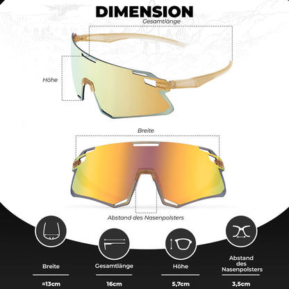 Aurinkolasit, tuulenpitävät pyöräilylasit ulkoiluun, ROCKBROS