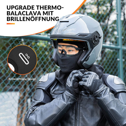 Pipo/kypäränaamari, syksy/talvi, lämmin, silmälasireiällä, ROCKBROS