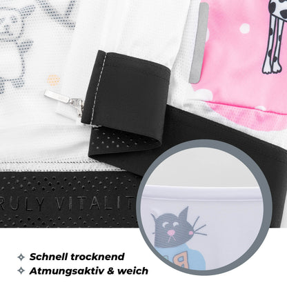 TVI naisten lyhythihainen pyöräilypaita, pyöräilyvaatteet, nopeasti kuivuva, ROCKBROS