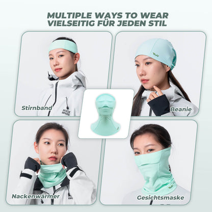 TVI Naisten Pipo poninhäntäaukolla, Lämminvihreä, ROCKBROS