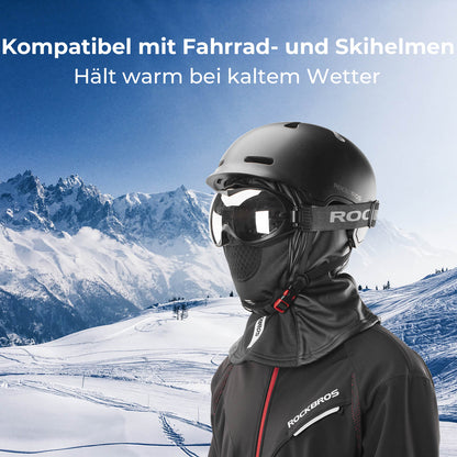 Tuulenpitävä balaklava, hengittävä hiihtomaski ROCKBROS