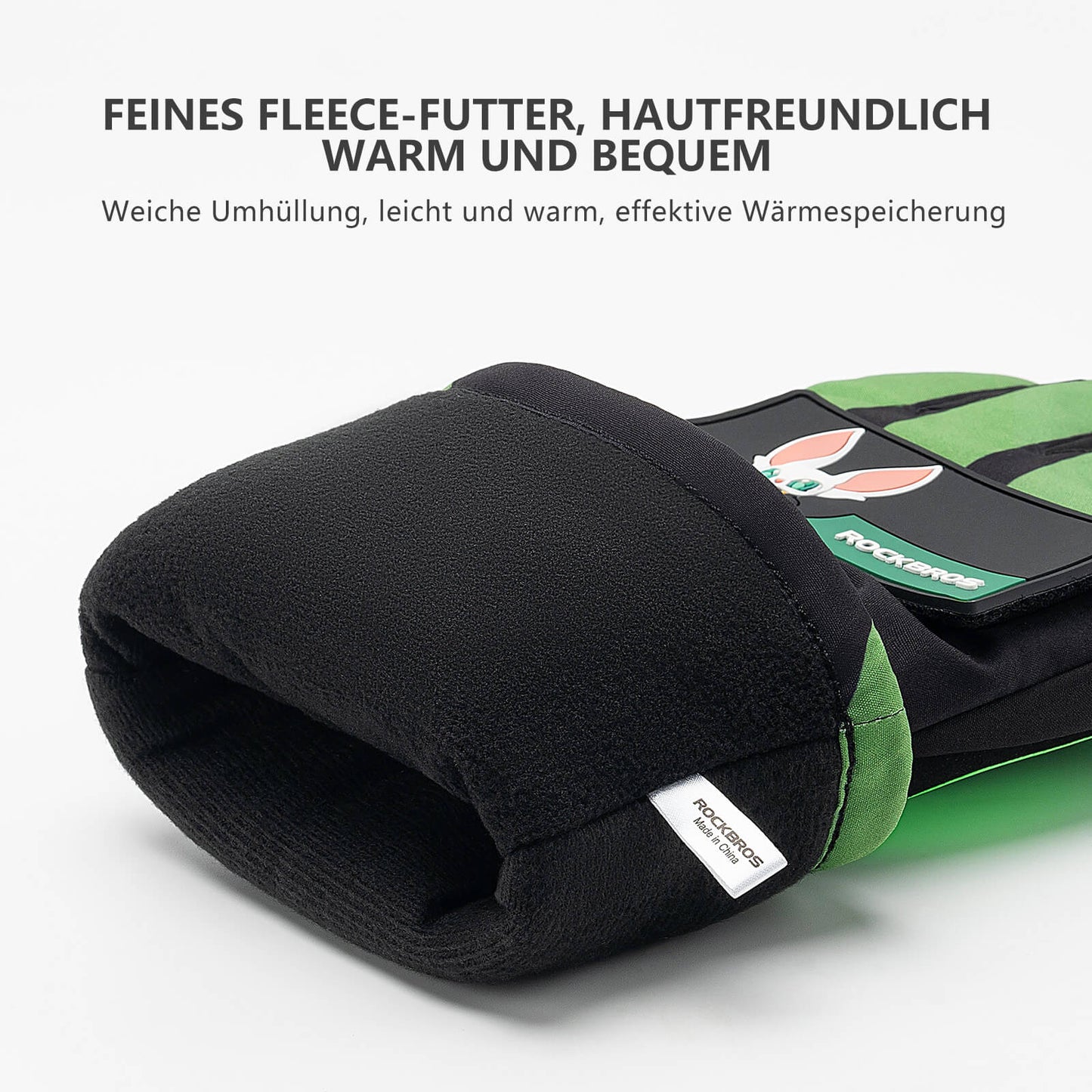 Lämmitettävät talvipyöräilykäsineet, 3 lämpöasetusta, koot M-XL, ROCKBROS