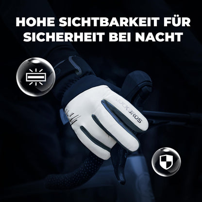 ROCKBROS Talvipyorailyhanskat Touchscreen Lämmin Tuulisulku