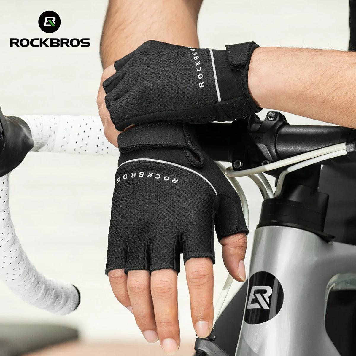 ROCKBROS S424 Puolilotut pyöräilyhanskat