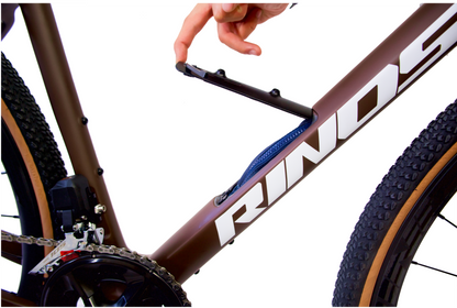 RINOS Hiilikuitu Gravelpyörä Sandman8.0 Shimano 105 Di2 Kahvi