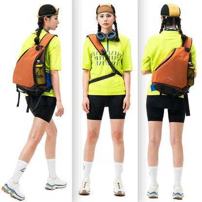 ROCKBROS Sling Bag Suuri, Sling-reppu magneettilukolla, Crossbody-laukku