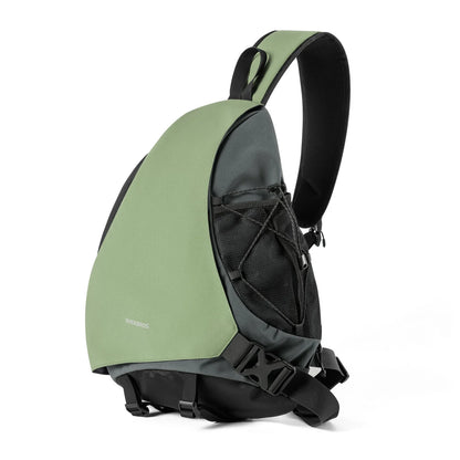 ROCKBROS Sling Bag Suuri, Sling-reppu magneettilukolla, Crossbody-laukku