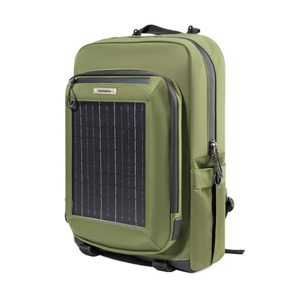 ROCKBROS Aurinkoreppu Solaarireppu 20L joustavalla irrotettavalla 10V 14W