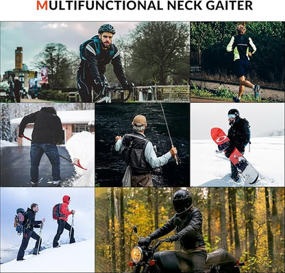 ROCKBROS Talvipipo-kypärähuppu, talvihiihtomaski & monitoimihuivi