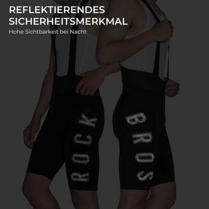 ROCKBROS Trägerhose Fahrrad Herren mit Elastisch 4D Ergonomisches Sitzpolster